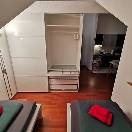 شقة Schickes Studioapartment Mit Balkon