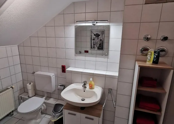 Schickes Studioapartment Mit Balkon Lägenhet Siegen